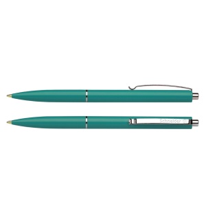 Pix cu mecanism SCHNEIDER K15, verde, scriere albastra - Img 2