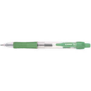 Pix gel cu mecanism, varf 0.5 mm, verde, DONAU