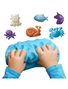 Plastilina moale, 4 culori/set, 600 g, CARIOCA Baby - Img 2