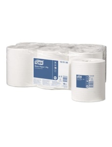 Prosop hartie rola cu derulare centrala, TORK Centerfeed M2, 300 m/rola, 6 role/set