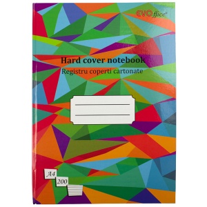 Registru A4, 200 file, coperti cartonate, dictando, EVO