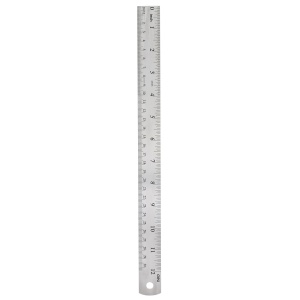 Rigla metal 30 cm DELI 8463 - Img 2