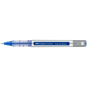 Roller 0.7 mm, albastru, Free Ink FABER-CASTELL