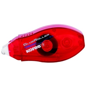 Roller adeziv permanent, 8mm x 10m, KORES