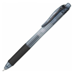 Roller cu gel 0.5 mm, negru, PENTEL Energel X - Img 2