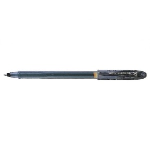 Roller gel 0.7 mm, negru, Super Gel PILOT