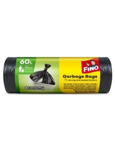 Saci menajeri FINO, 60 L, 20 buc/rola