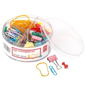 Set accesorii birou, 160 piese, DELI 2070 - Img 2