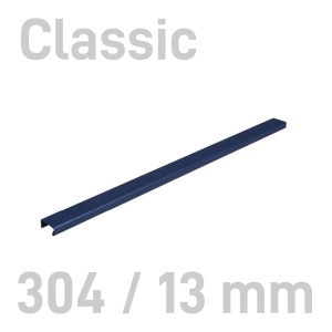 Sina metalica structura panzata, A4, 13 mm, 10 buc/set, albastru, OPUS