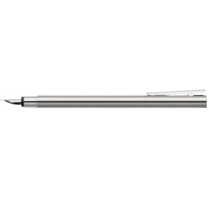 Stilou, penita fina, metal lucios, FABER-CASTELL Neo Slim - Img 2