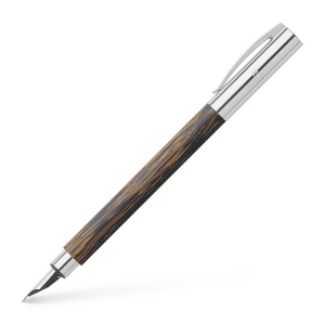 Stilou, penita medie, Ambition Cocos FABER-CASTELL
