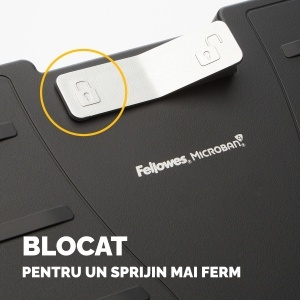 Suport ergonomic pentru picioare FELLOWES Microban - Img 6