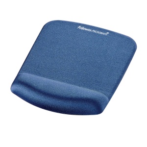Suport incheieturi PlusTouch, albastru, FELLOWES
