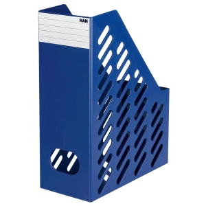 Suport vertical pentru cataloage, A4, albastru, HAN Klassik XXL - Img 2