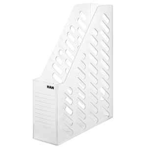Suport vertical pentru cataloage, transparent, HAN Klassik - Img 1