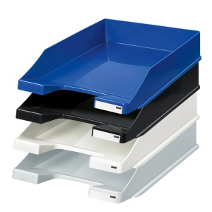 Tavita de birou A4, plastic, alb, HAN Standard - Img 2