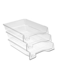 Tavita documente, A4, plastic, transparent, ARK 350