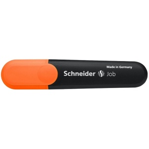 Textmarker, varf tesit 1-5mm, portocaliu, SCHNEIDER Job - Img 3