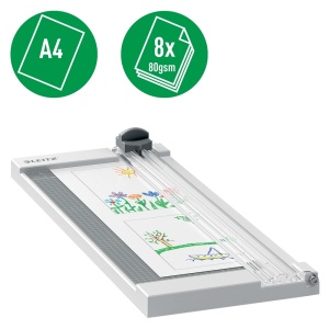 Trimmer A4 LEITZ Home Precision, 8 coli - Img 2