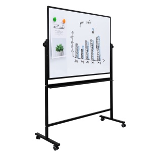 Whiteboard mobil multifunctional, 90x150 cm, DELI - Img 3