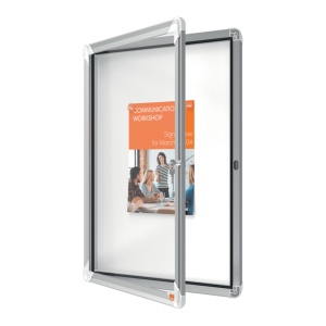 Avizier magnetic pentru interior, 4 x A4, carcasa metalica, NOBO