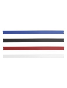 Baghete plastic pentru indosariere, 12 mm, albastru, 100 buc/set - Img 2