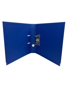 Biblioraft A4 plastifiat interior-exterior, 5 cm, bleumarin, OPTIMA - Img 3