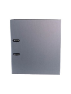 Biblioraft A4 plastifiat interior-exterior, 7.5 cm, gri, OPTIMA - Img 2