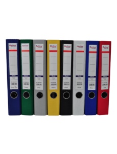Biblioraft A4 plastifiat PP, 5 cm, bleumarin, OPTIMA Classic - Img 2