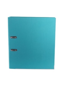 Biblioraft A4 plastifiat PP, 7.5 cm, turcoaz, OPTIMA Classic - Img 3