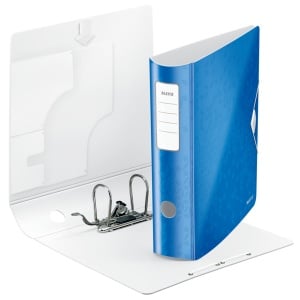 Biblioraft plastic 8.2 cm, albastru, LEITZ 180 Active WOW - Img 2