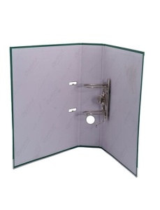Biblioraft plastifiat 7.5 cm, verde, OPTIMA Budget - Img 2