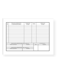 Bon de miscare a mijloacelor fixe A5, 100 file/set - Img 2