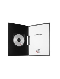 Buzunar autoadeziv cu clapa pentru CD/DVD, 6 buc/set, PROBECO - Img 2