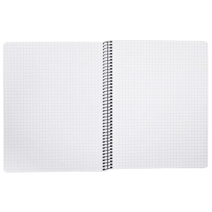 Caiet cu spirala A5, 60 file, matematica, AURORA Buroclass - Img 2