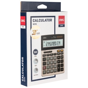 Calculator de birou 14 digiti DELI 1671C - Img 4