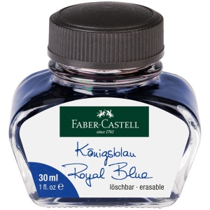 Calimara cu cerneala, 30ml, albastru, Faber-Castell