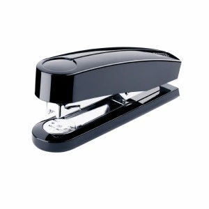 Capsator de birou, 40 coli, capse 24/6-24/8, metal, negru, B4 NOVUS