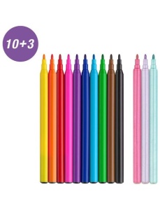 Carioci 10+3 culori/set FABER-CASTELL Unicorn - Img 3