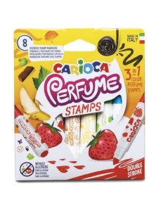 Carioci lavabile parfumate 8 culori/set CARIOCA Stamps