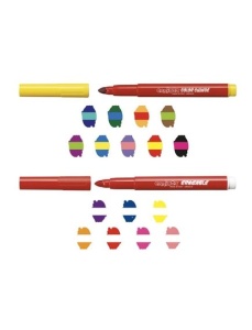 Carioci, varf 6mm, 20 buc/set CARIOCA Magic Color Change - Img 3