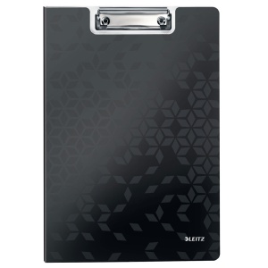 Clipboard dublu A4, negru, WOW LEITZ