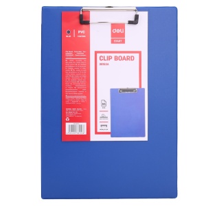 Clipboard simplu A4, albastru, 3815 DELI