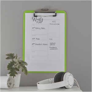 Clipboard simplu A4, verde, WOW LEITZ - Img 3
