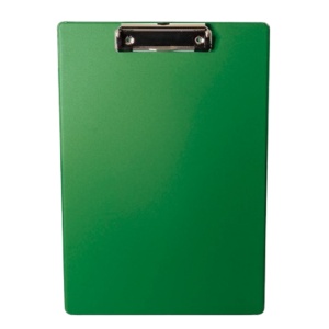 Clipboard simplu plastifiat, A4, verde, OPTIMA