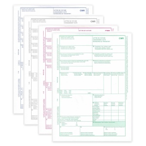 CMR autocopiativ, 4 exemplare, 25 seturi/carnet