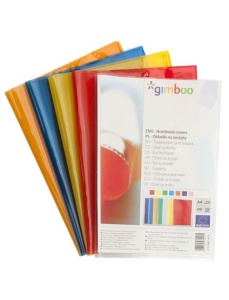 Coperta A4 colorata GIMBOO, 25 buc/set