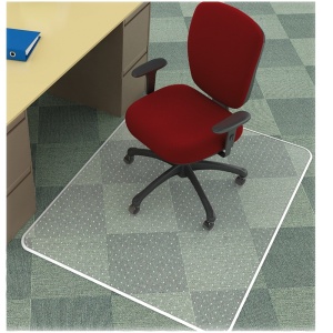 Covoras transparent protectie mocheta, 120 x 90cm, Q-Connect