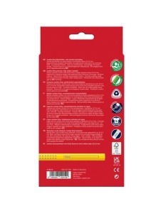 Creioane colorate Jumbo 12 culori/set Grip FABER-CASTELL - Img 3