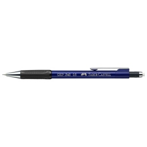 Creion mecanic, varf 0.5 mm, corp plastic, albastru, Grip 1345 FABER-CASTELL